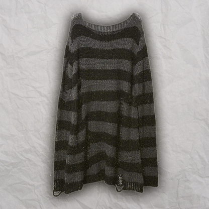 Rebel Threads Striped Sweater