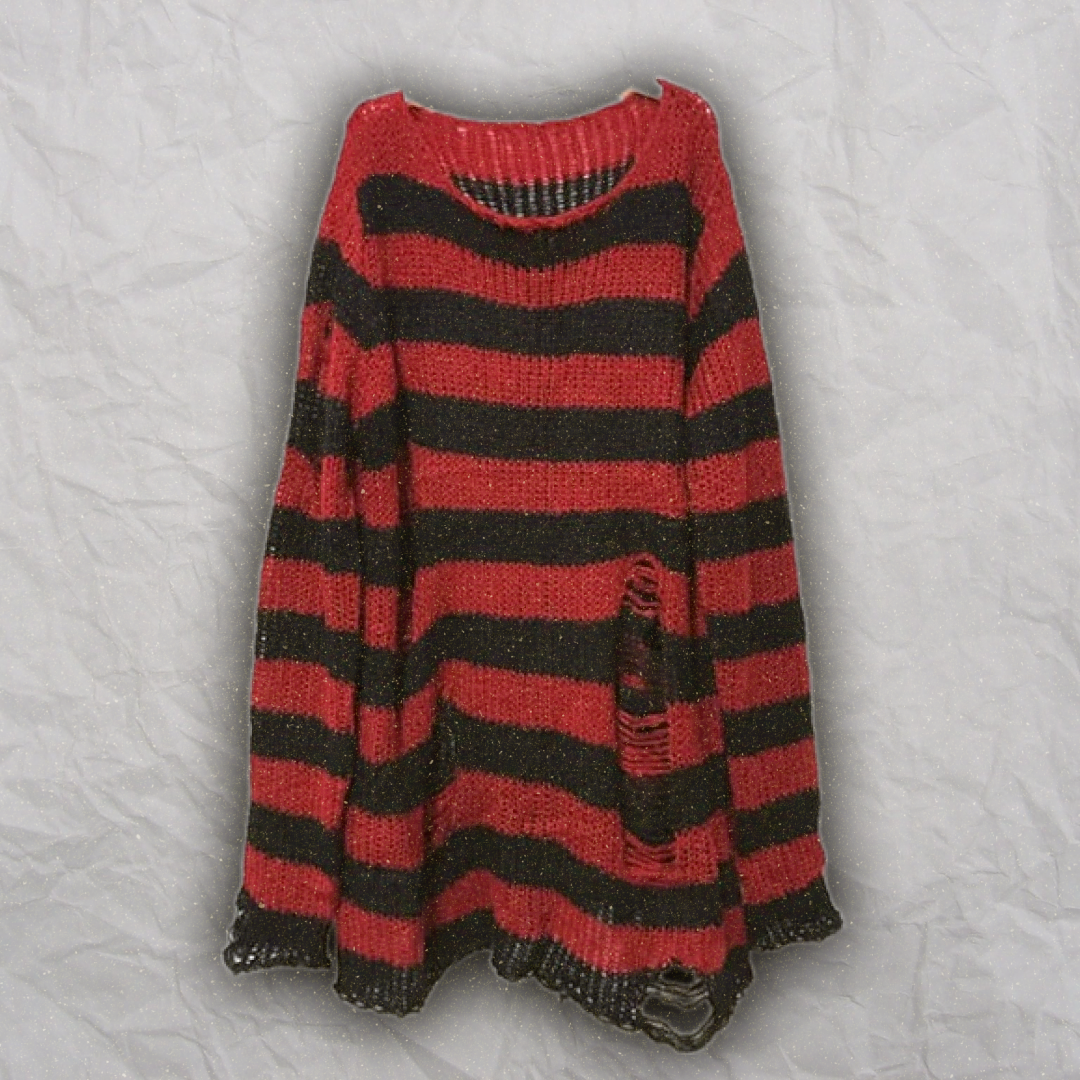 Rebel Threads Striped Sweater