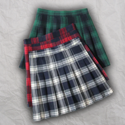 Prep & Plaid Mini Skirt