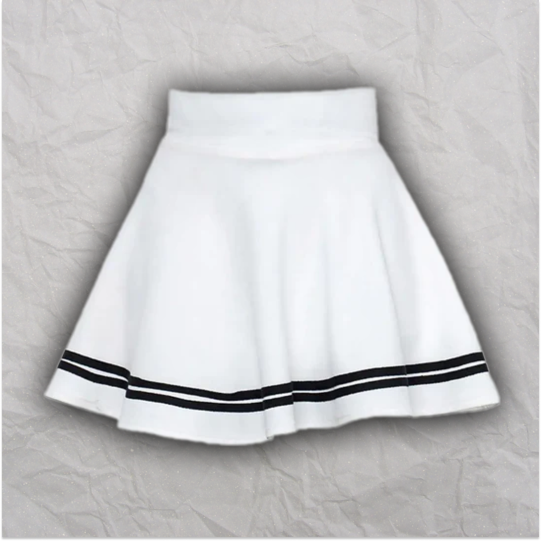 Academia Charm Pleated Skirt