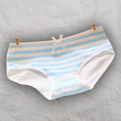 Pink Stripe Sweetheart Thongs