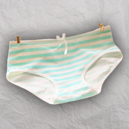 Pink Stripe Sweetheart Thongs