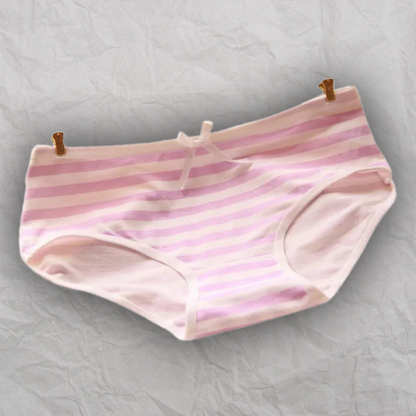 Pink Stripe Sweetheart Thongs