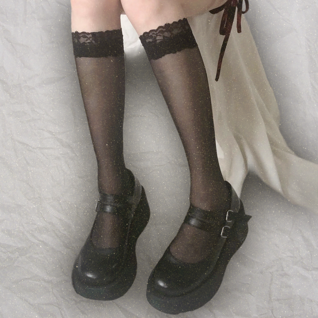 Lace Whisper Sheer Socks