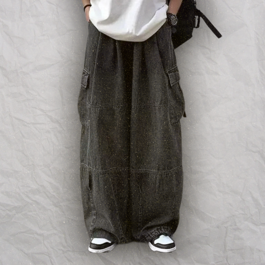 Retro Vibe Baggy Pants