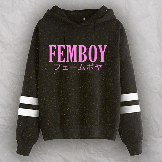 Femboy フェームボイ Sudadera con capucha