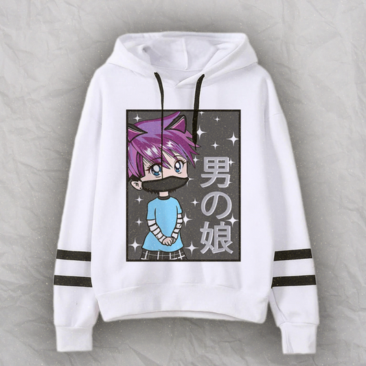 Sudadera con capucha Chibi Femboy