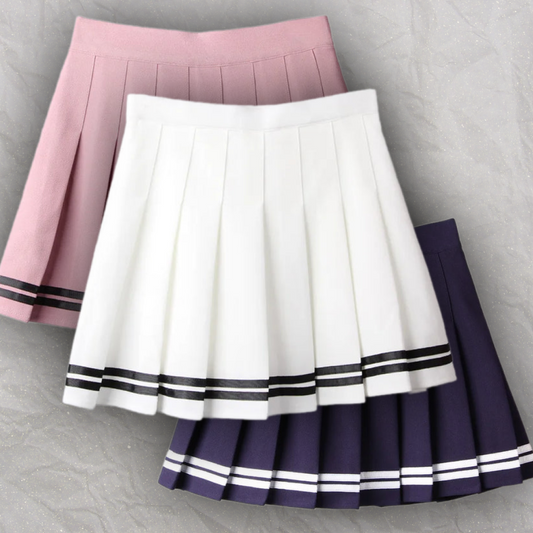 Seoul Charm Pleated Skirt