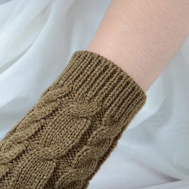 CozyKnit Fingerlose Handschuhe