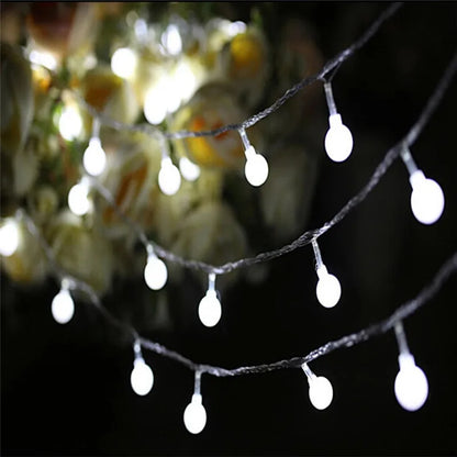 LumiGlow LED Ball String Lights