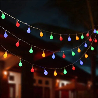 LumiGlow LED Ball String Lights