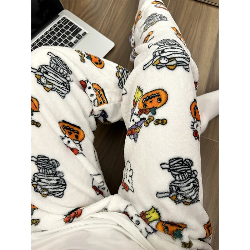 Crayon Shin-Chan Cozy Flannel Pajama Pants