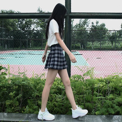 Kawaii Plaid Dreams Skirt