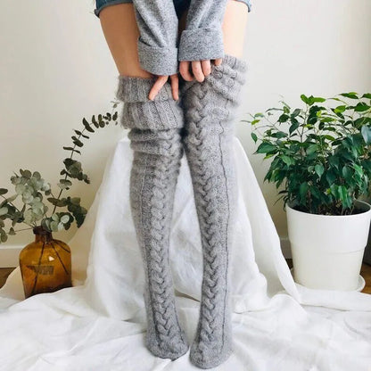 Cozy Charm Mohair Leg Warmers