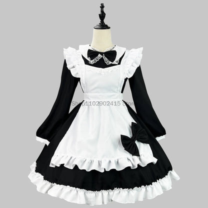 Victorian Elegance Gothic Maid Dress