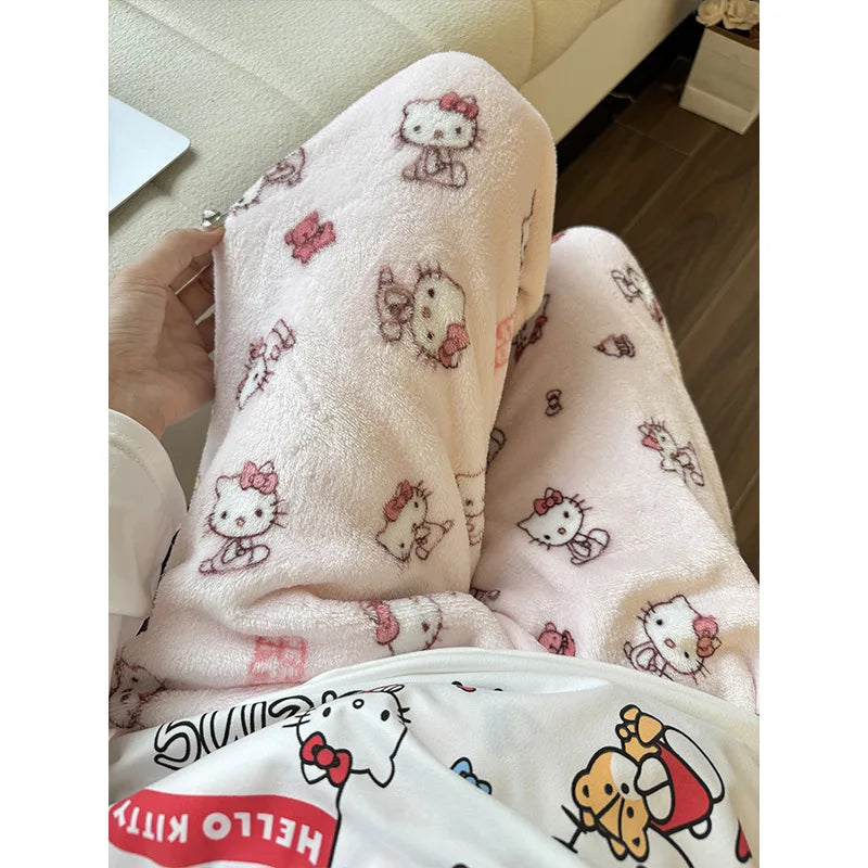 Crayon Shin-Chan – Gemütliche Pyjamahose aus Flanell