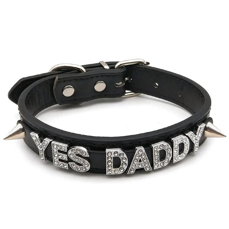 Good Boy Punk Rivet Choker