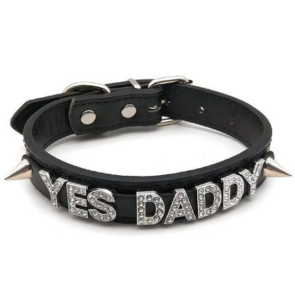 Good Boy Punk Rivet Choker