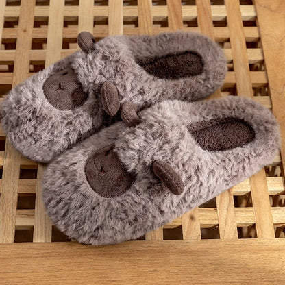 SnuggleSheep Plush Slippers