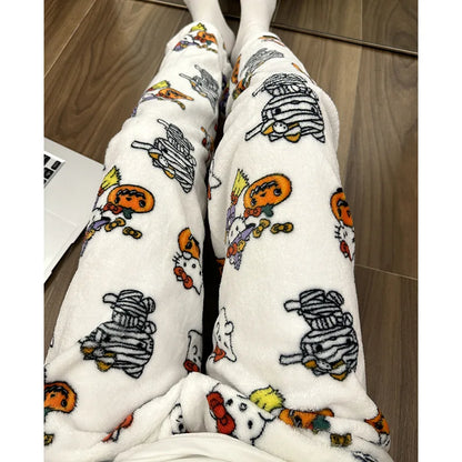 Crayon Shin-Chan – Gemütliche Pyjamahose aus Flanell