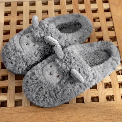 SnuggleSheep Plush Slippers