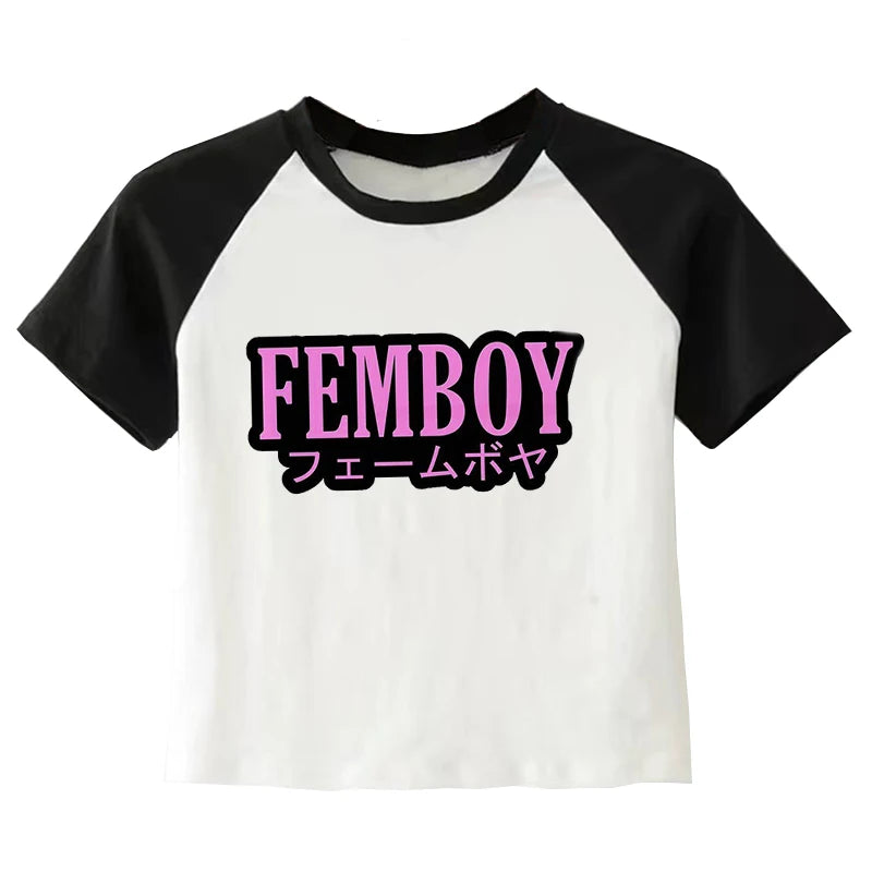 Femboy フェムボーイ Crop Top