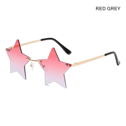 Gafas de sol con forma de estrella estelar