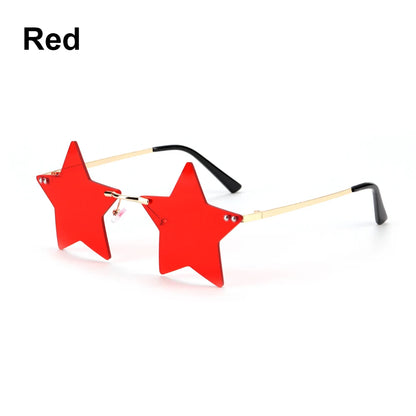 Gafas de sol con forma de estrella estelar