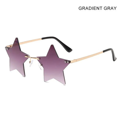 Gafas de sol con forma de estrella estelar