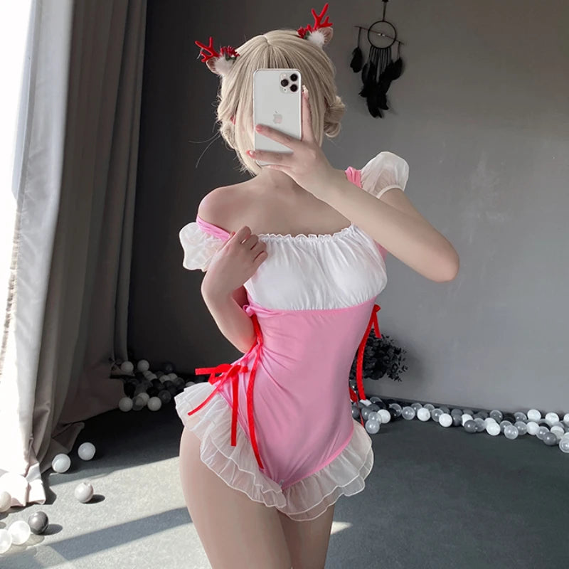 Erröten Maid Kawaii Cosplay Set