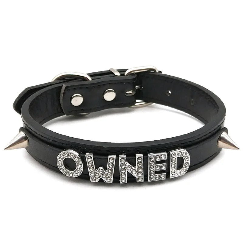 Good Boy Punk Rivet Choker