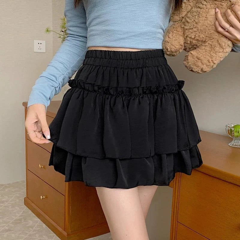 Chiffon Daydream Ruffle Skirt