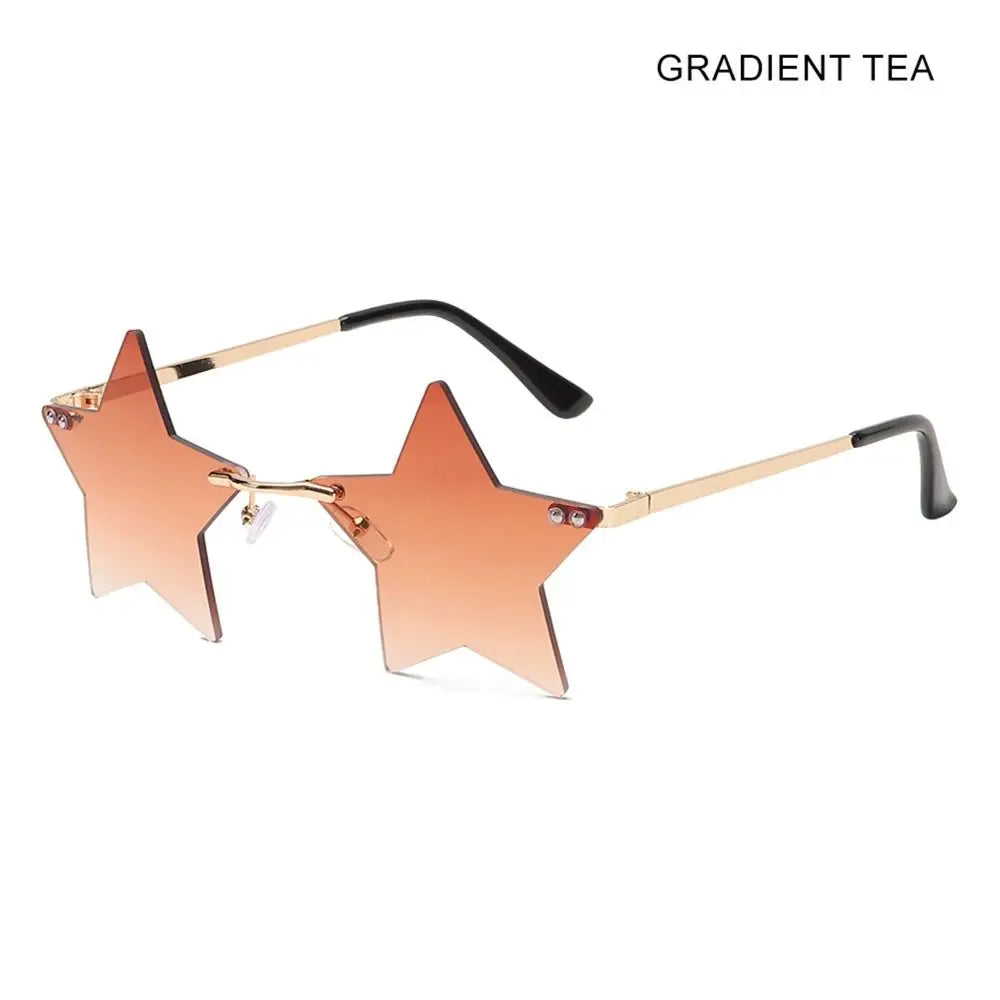 Gafas de sol con forma de estrella estelar