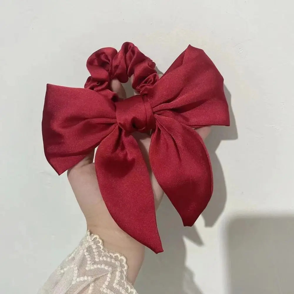 Chic Bow Ribbon Scrunchie