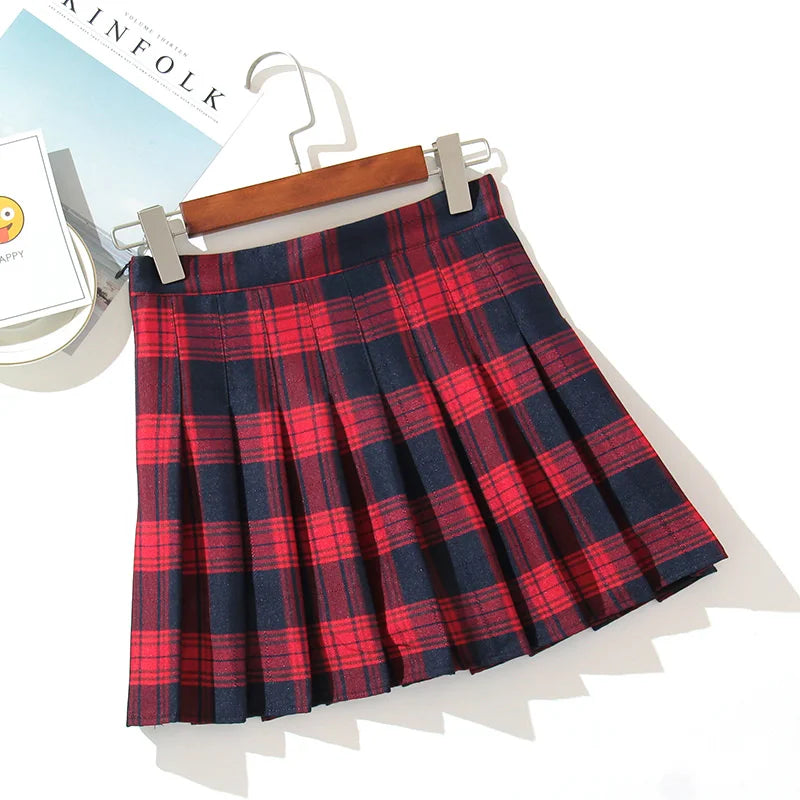 Prep & Plaid Mini Skirt