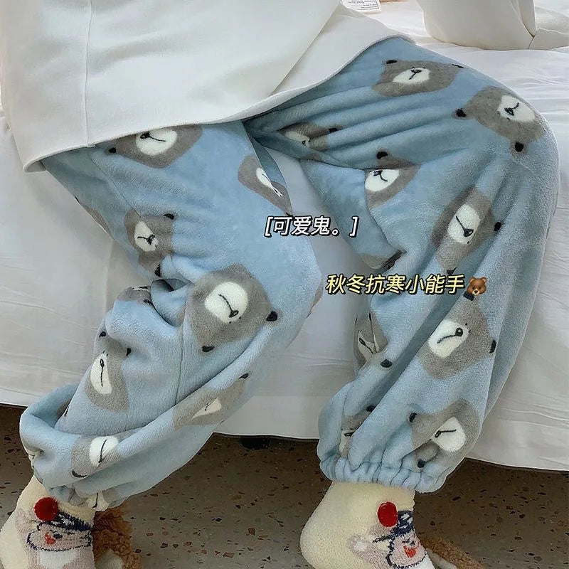 Crayon Shin-Chan Cozy Flannel Pajama Pants