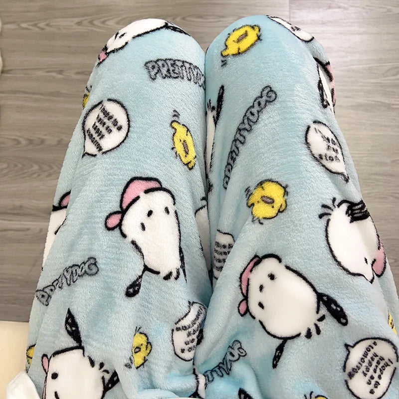 Crayon Shin-Chan Cozy Flannel Pajama Pants