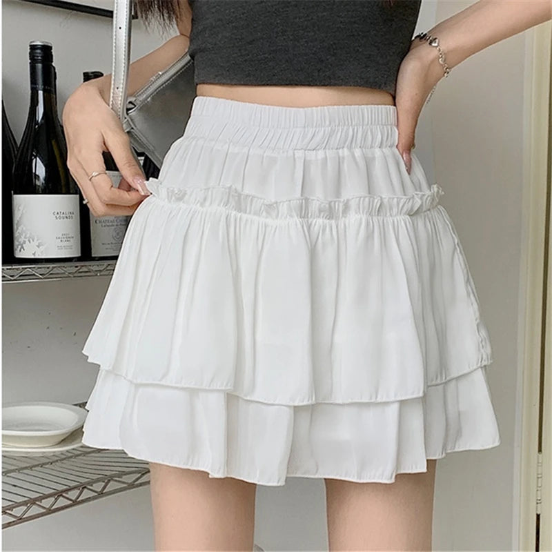 Chiffon Daydream Ruffle Skirt