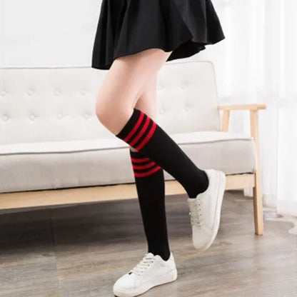 Lolita Dream Striped Knee Socks