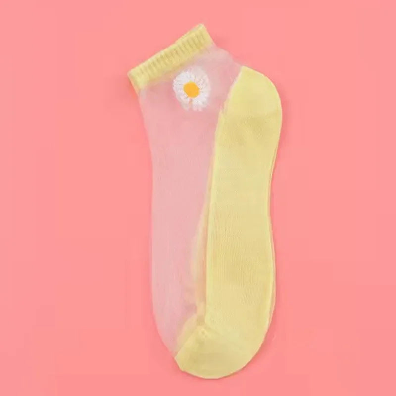 Calcetines transparentes Daisy Whisper