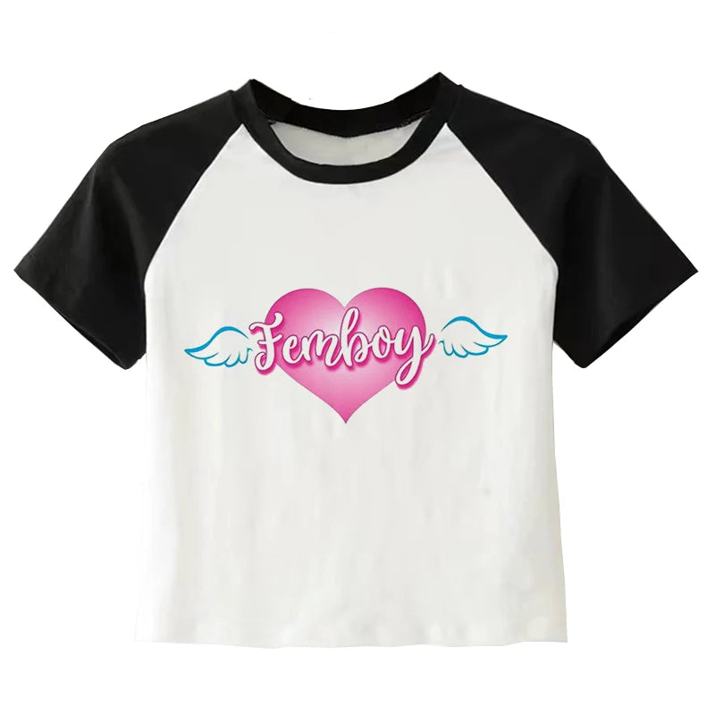 Femboy Heaven Crop Top