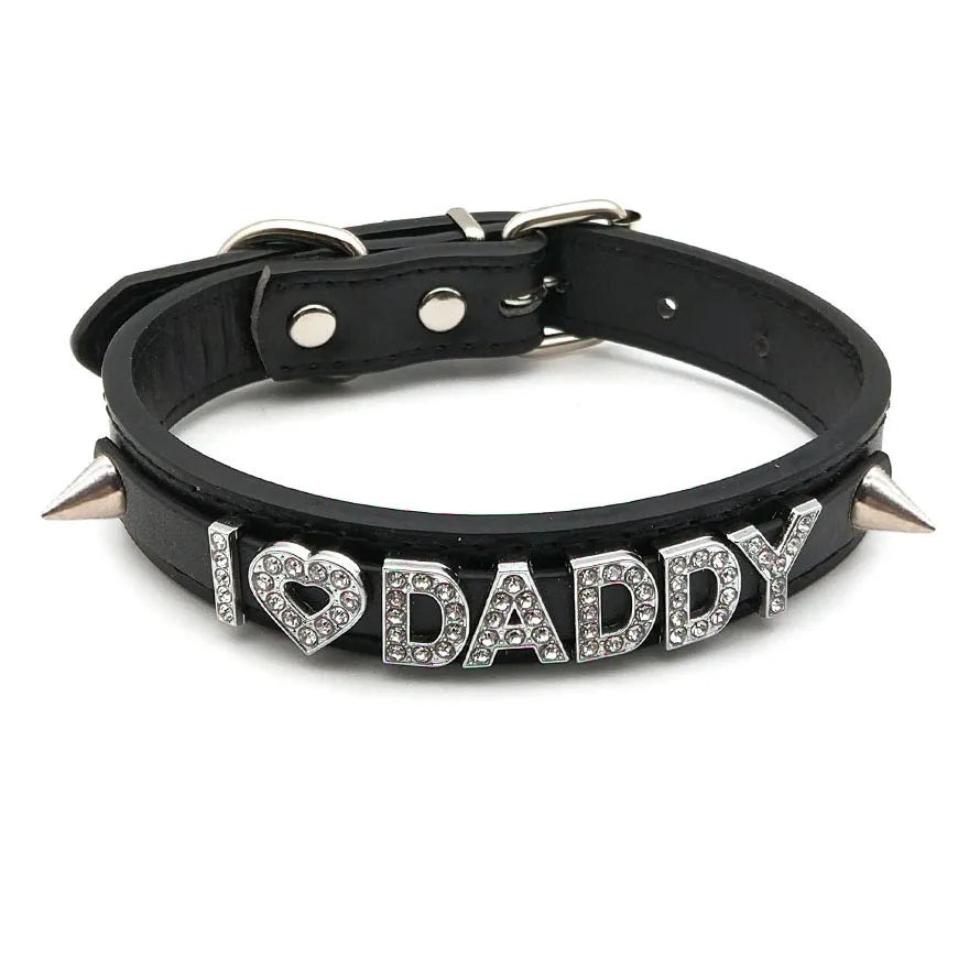 Good Boy Punk Rivet Choker