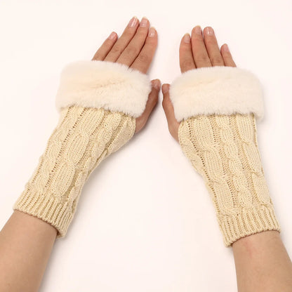 CozyKnit Fingerlose Handschuhe