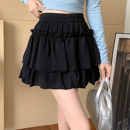 Chiffon Daydream Ruffle Skirt