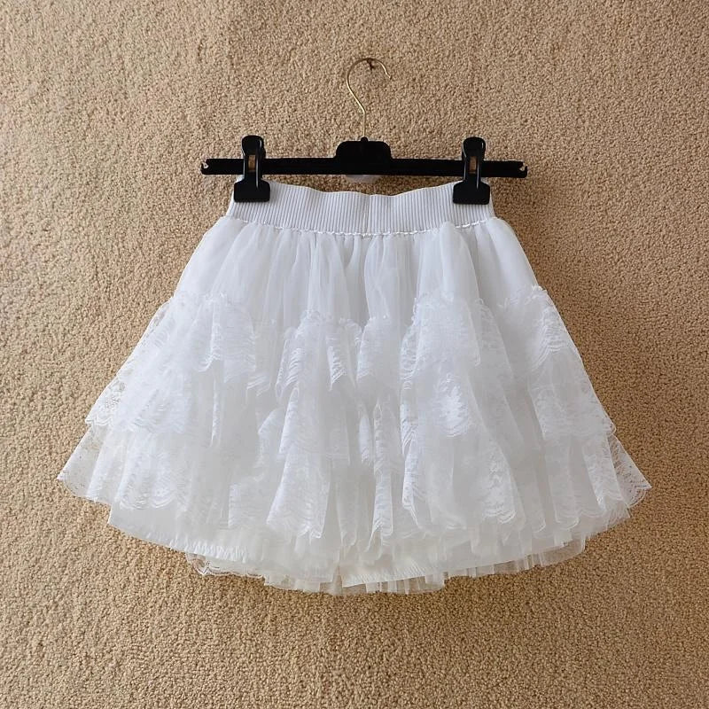 Shadow Lace Tutu Skirt