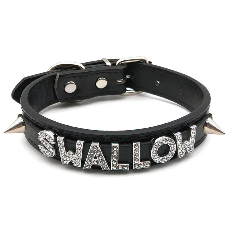 Good Boy Punk Rivet Choker