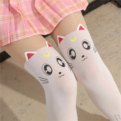 Moonlit Whiskers Lolita Tights